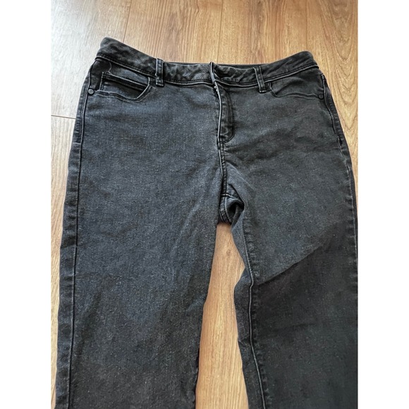 Simply Vera Women's Black Skinny‎ Jeans 8 - Picture 3 of 6